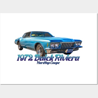 1972 Buick Riviera Hardtop Coupe Posters and Art